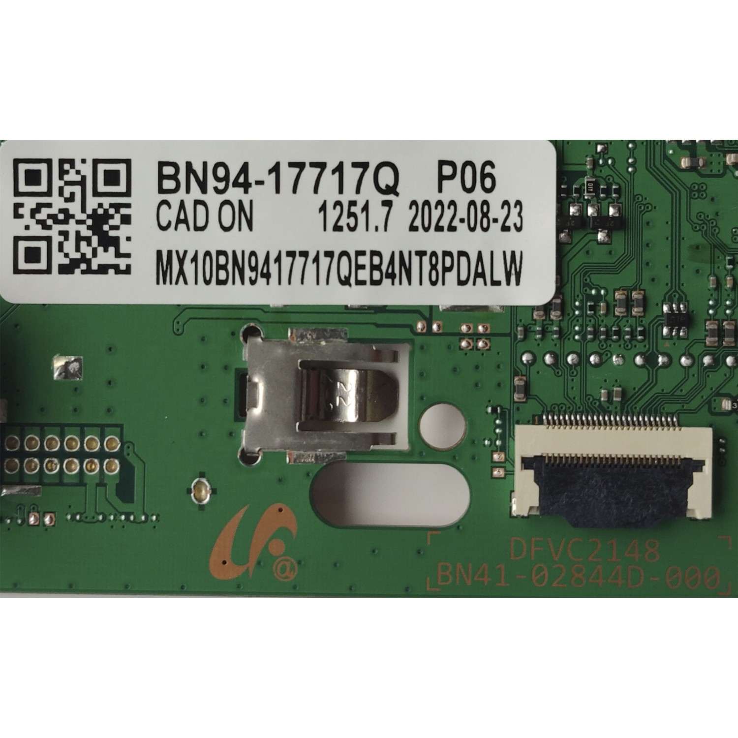 MAIN PARA TV SAMSUNG / NUMERO DE PARTE BN94-17717Q / BN41-02844D-000 / BN97-19872Z / BN9417717Q / MODELO UN55AU8000BFZA WA57	 - Imagen 3